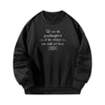 thumbnail image 1 of Sudadera de mujer con cuello redondo para uso diario M, 1 of 9