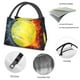 thumbnail image 4 of Fotbe Tennis Ball In Fire And Water Bolsa Térmica Portátil con Estampado, Bolsa de Entrega de Alimentos Aislada, Bolsa Reutilizable de Gran Capacidad para Comidas y Supermercado, 4 of 6