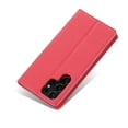 thumbnail image 6 of Galaxy S22 Plus Case, S22+ Wallet Case, Allytech PU Leather Foldling Stand Flip Cover with Cards Holder Shockproof Protection Anti-scratch Wallet Case Cover for Samsung Galaxy S22 Plus, Red, 6 of 6
