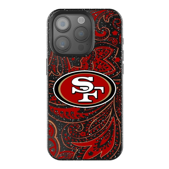 Keyscaper San Francisco 49ers Paisley Bling iPhone Case
