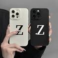thumbnail image 1 of Love Letter Z Pattern, Angel Eye Matte Feel Phone Case, All-inclusive Protection Shockproof Silicone Soft Rubber TPU Phone Case For IPhone 7 To 15 Full Series, 1 of 5