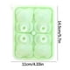 thumbnail image 3 of Molde de silicona para hacer hielo con forma de oso | Linda bandeja de cubitos de hielo con paletas | Material antiadherente duradero y de fácil liberación | Hace bolas de hielo, paletas heladas, 3 of 3