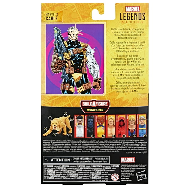 Marvel Legends Series Marvel's Cable, 6