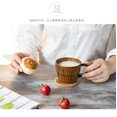 thumbnail image 4 of Taza de agua de madera Taza de café con mango de madera Tazas de oficina Tazas de café Tazas de vino Viajes Estudiante, 4 of 6