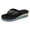 Black, variant on YLYL Women's Wedge Platform Flip Flops Slippers Sparkly Rhinestone Rainbow Printed Slip on Summer Thong Shoes