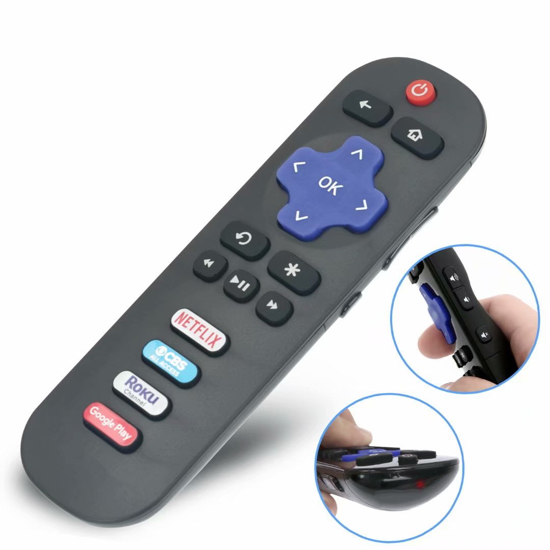 New Remote Replacement For TCL Roku TV 40S321 43S421 50S421 55S421 