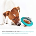 thumbnail image 3 of Dog Treat Dispensing Ball for Small Medium Dogs, Slow Feeder Interactive Puzzle Toy for Daily Feeding and Active Play Green, 3 of 7