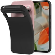 CoverON For Google Pixel 10 / Pixel 10 Pro Case, Flexible Slim Lightweight TPU Minimal Phone Cover, Black