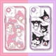 thumbnail image 2 of Bonita funda de teléfono de silicona con dibujos animados de Sanrio Kuromi Mymelody para IPhone 14 13 12 Mini 11 Pro Max X XR XS 7 8, funda blanda transparente xuanjing  unisex, 2 of 2