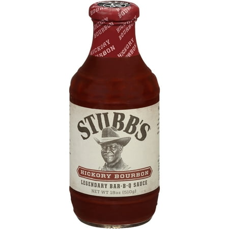 (3 Pack) Stubb's Hickory Bourbon Bar-B-Q Sauce, 18 (Best Bourbon For The Price)