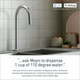 thumbnail image 6 of Moen S72003ev2 Paterson 1.5 GPM Single Hole Pull Down Smart Kitchen Faucet - Black, 6 of 7