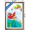 thumbnail image 3 of Disney The Little Mermaid - Ariel with Castle Wall Poster, 14.725" x 22.375" Framed, 3 of 6
