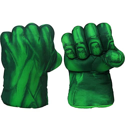 Hulk Gloves Hulk Smash Hands Toy Fists Big Kids Soft Plush Training