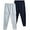 Navy/Heather Grey, variant on Quad Seven Boys Sweatpants - 2 Pack Fleece Athletic Boys Joggers and Cargo Pants (Sizes:8-18)