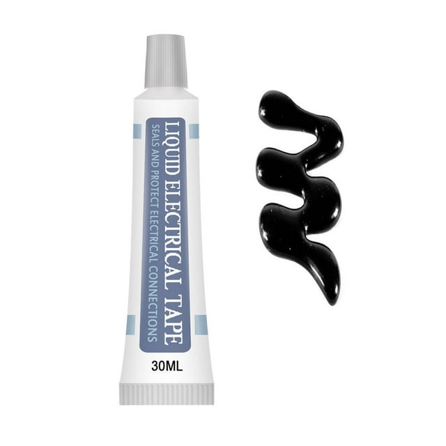 Ruban d'Étanchéité Électrique à Isolation Liquide, Pâte Tubulaire Imperméable, Résistance aux Ultraviolets, Revêtement Fixe en Caoutchouc, Scellage Isolant