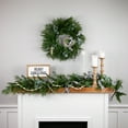thumbnail image 3 of Northlight Real Touch™️ Eucalyptus and Mixed Pine Artificial Christmas Garland - 6' x 8" - Unlit, 3 of 8