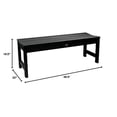 thumbnail image 2 of highwoodÂ® Eco-Friendly Recycled Plastic Lehigh Picnic Bench, 4', 2 of 6