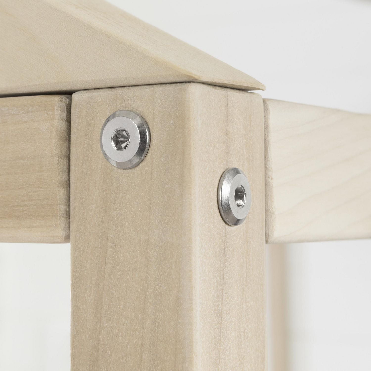 South Shore Sweedi Twin Wooden House Bed Frame, in Natural Wood