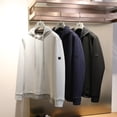 thumbnail image 2 of Nueva sudadera con capucha de otoño para hombre, moda informal, con parches y capucha, 2 of 5
