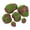 H, variant on 6Pcs Concave-convex Artificial Moss Stone Set, Moss Balls For Aquarium, Plant Wall & Background Decor Stones