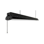 SHOPLIGHT 3LT DMD PLT 4FT BLK