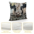 thumbnail image 4 of YINGXI Pillow Covers,This is Our Decor Pillow Covers, Decor Pillows,Flannel Cow Decor Pillow Cover 24x24in, 4 of 5