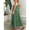 thumbnail image 2 of Musefolio Women’s Small Floral Print Long Skirt Resort Style A-Line Maxi S-2XL, 2 of 7