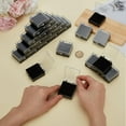 thumbnail image 3 of Transparent Plastic Packaging Boxes with Velvet Inside Black 4.4x5x2.2cm, 3 of 9