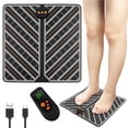 thumbnail image 1 of EMS Foot Massager Rechargeable Foot Stimulator with Remote Control 6 Modes15 Levels Adjustable Intensity Foot Acupressure Massage Mat, 1 of 7
