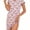 Pink, variant on XIAONU Womens Nightshirts Summer Thin Trendy Short Sleeve Floral Nightgown Baggy Oversized Pleasure Round Neck Sleepwear Homewear