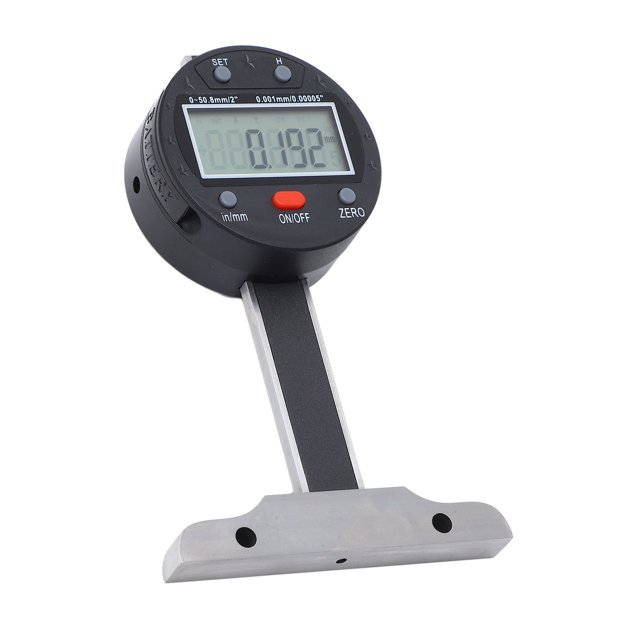 Depth Measuring Tool, Depth Gauge Portable 0-50.8mm/0-2in for Industry