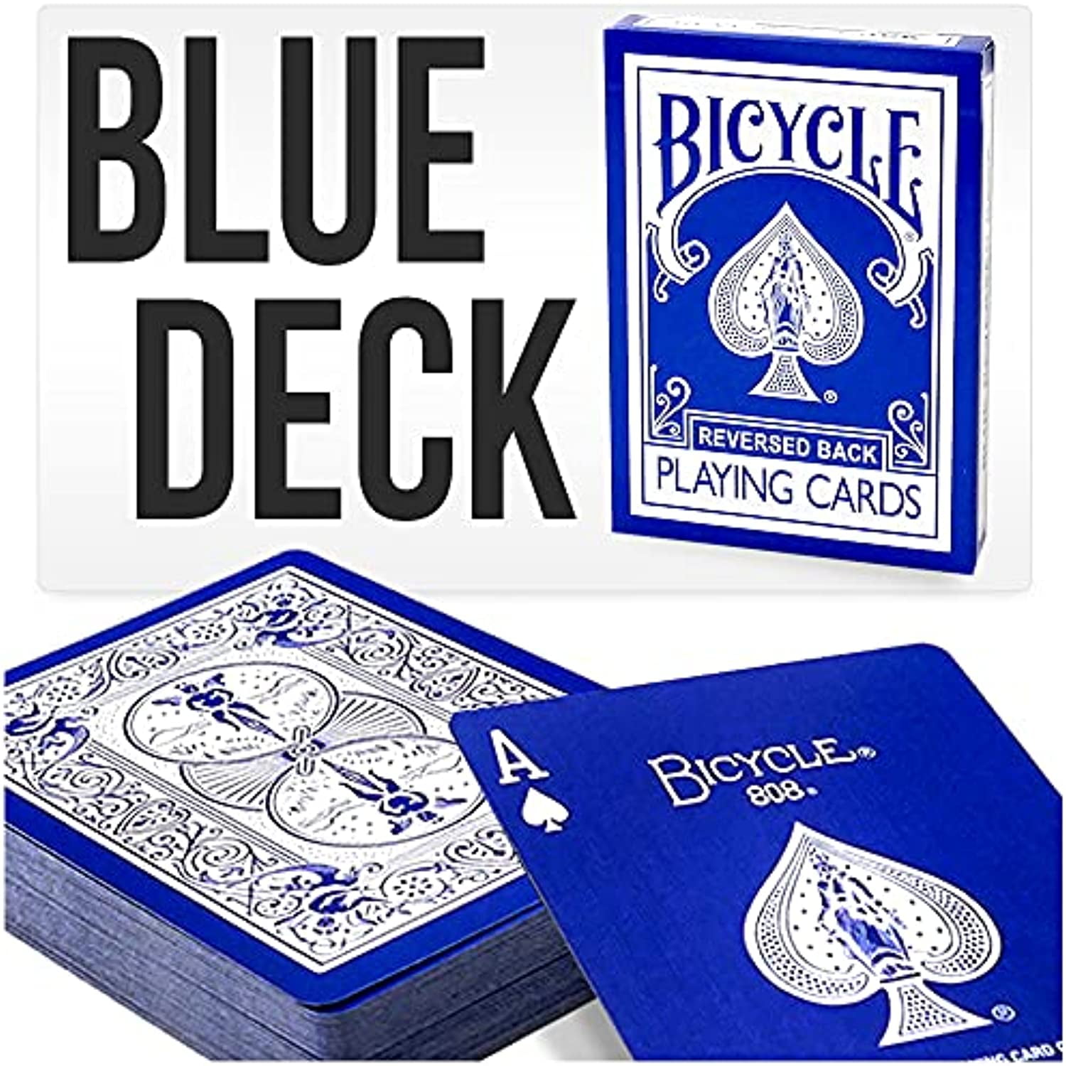 Bicycle playing cards blue sale