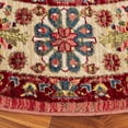 thumbnail image 3 of SAFAVIEH Kashan Pema Oriental Area Rug, Red/Ivory, 5'1" x 5'1" Round, 3 of 8