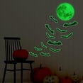 thumbnail image 3 of Pegatinas de Pared luminosa de Halloween, pegatinas de ventana de Halloween, decoración de pared, telón de fondo, pegatinas de ventana luminosas para, 3 of 9