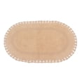 thumbnail image 2 of Home Weavers Hampton Crochet Bath Mat 100% Cotton Bathroom Rugs Set, Washable Rug, Extra Soft and Absorbent bath Rug, Kitchen Mat, Bath Mat Set, Bath Floor Mat Reversible, 24"x40" Rectangle, Linen, 2 of 5