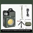 thumbnail image 1 of Portable Camping Lantern LED Flashlight 3500 Lumens, 5 Modes 2700K-6900K, Type-C Rechargeable, Magnetic Base, Waterproof, Tripod Included, 1 of 6