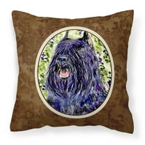 Carolines Treasures SS8853PW1414 Bouvier des Flandres Fabric Decorative Pillow, 14Hx14W, multicolor