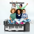 thumbnail image 3 of Piano Portátil HRP49 de 49 Teclas con Altavoz Integrado, Ideal para Niños y Principiantes, Fácil de Plegar y Transportar (Sin Baterías Incluidas), 3 of 6