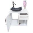 thumbnail image 3 of Gabinete para Baño DECOMOBIL GABINETE 08 con Puerta y Cajón Sin Lavabo y Monomando Blanco, 3 of 4