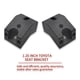 thumbnail image 2 of Kenally Elevadores de asiento de pasajero de 2 piezas, elevador de espaciador de asiento de silla Interior automotriz con tornillos, reemplazo de montaje Vehículos, repuestos y accesorios Mis Kenally VI018023-00B, 2 of 6