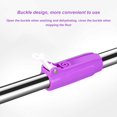 thumbnail image 4 of 1 Purple plastic disc 360 ° rotary floor cleaning sponge, 4 of 5