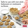 thumbnail image 4 of GoodCook Pro 2 Piece Turner & Spoon Set for Kitchen Cooking, Stainless Steel with Nylon Heads, 4 of 15