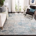 thumbnail image 2 of SAFAVIEH Dream Antilla Abstract Area Rug, Grey/Blue, 6'7" x 6'7" Square, 2 of 8