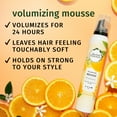 thumbnail image 2 of Herbal Essences Volumizing Mousse, Weightless Volume, All Day Hold Mousse for Fine Hair, 6.8 fl oz, 2 of 10