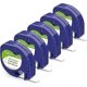 thumbnail image 1 of Aken 91220 Label Tape Compatible with Dymo Letratag Paper 12mm x 4m, Dymo Paper White Replacement for Dymo LT100H LT100T LT110T XR 200B Label Machine, 1 of 5