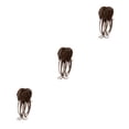 thumbnail image 3 of relayinert Perruque de Queue de Cheval pour les Femmes Faites avec Soin pour un Ajustement Réaliste et Confortable 8B 3Set, 3 of 6