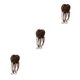 thumbnail image 5 of Soidarity Moño de cola de caballo de fibra peinado multiusos esencial para mujeres extensión de cola de caballo cabello rizado señoras 8B Type1 NO1, 5 of 6