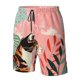 thumbnail image 4 of Fotbe Colorful Cat With Flowers Trajes de Baño Estampados para Hombre, Shorts de Verano de Secado Rápido, Ropa de Playa, Bañadores-Large, 4 of 6
