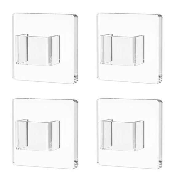 Wall Mounted Clear Sunglass Display Holder Space Saving Eyeglass Storage Rack