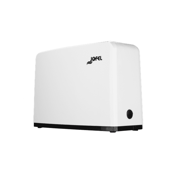Despachador de toalla de papel Jofel Para 250 toallas interdobladas de plástico ABS Blanco
